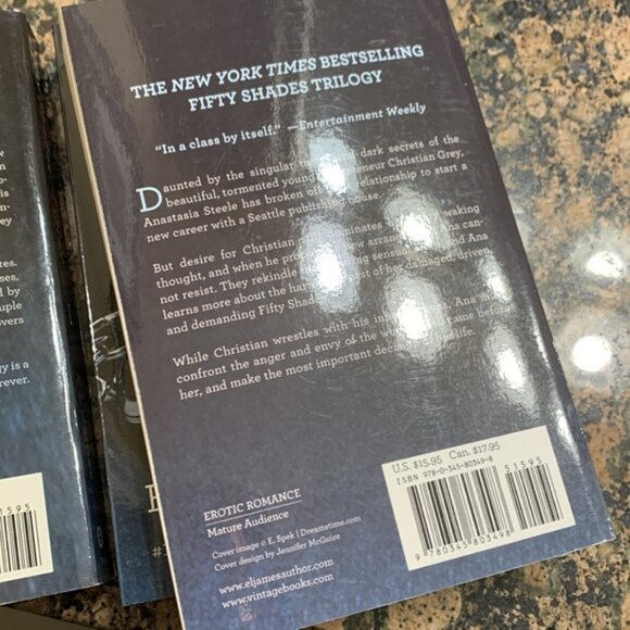 Fifty Shades Trilogy Book Set - Picture 4 of 6